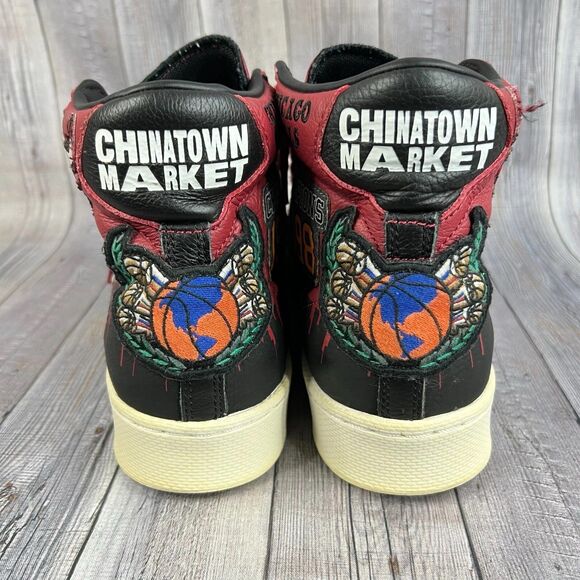 Converse Pro Leather Chinatown Market NBA Chicago Bulls Size 10 US 171241C - Picture 3 of 10